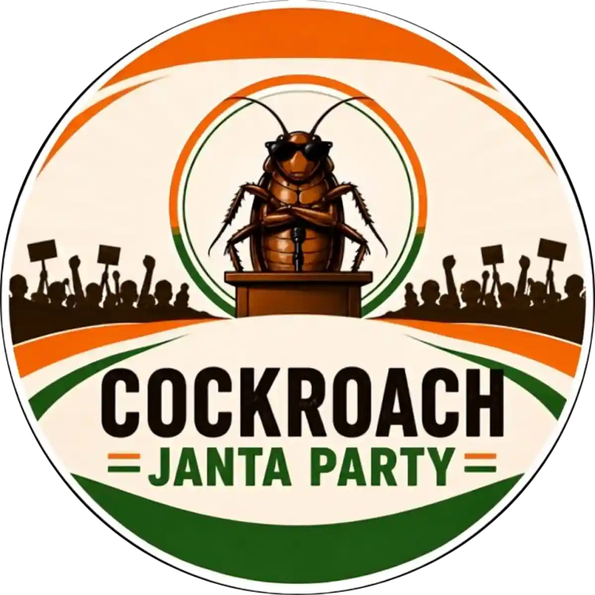 Cockroach Janta Party Logo