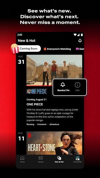 Netflix App  screenshot