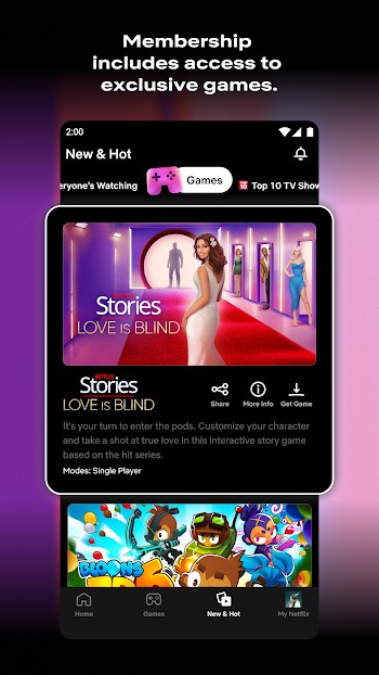 Netflix App  screenshot