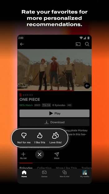 Netflix App  screenshot