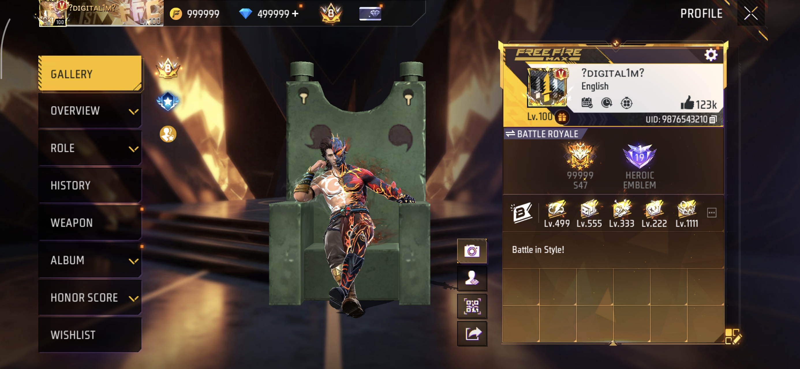 Free Fire Proxy VPN screenshot