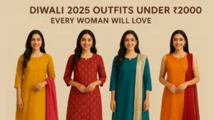 Diwali 2025 Outfits Under ₹2000 For Woman