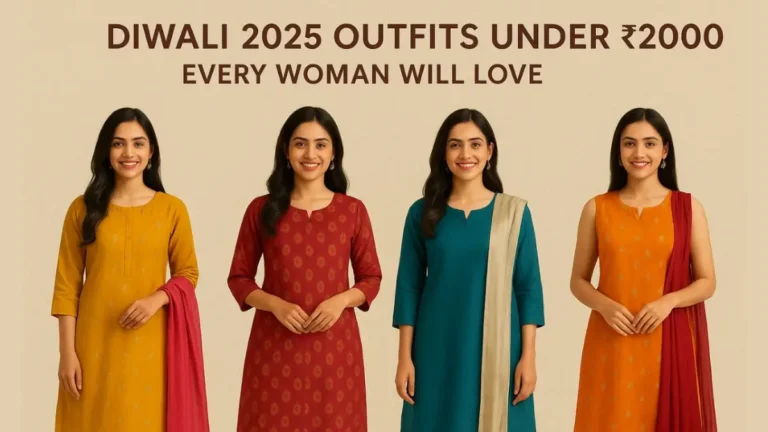 Diwali 2025 Outfits Under ₹2000 For Woman