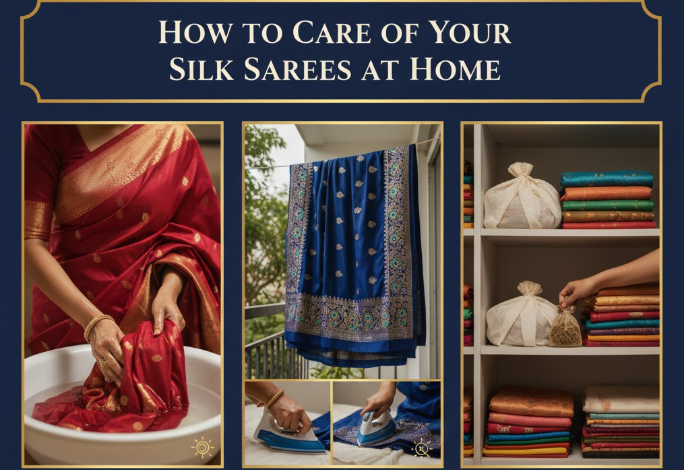 How to Care for Your Silk Sarees at Home