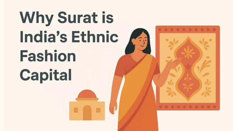 Why Surat is India’s Ethnic Fashion Capital